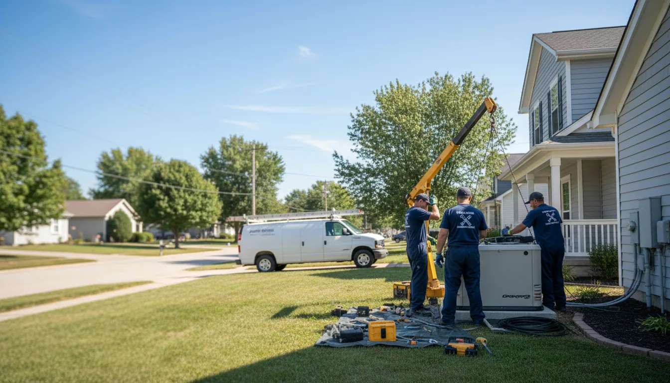 Generator Installation in Giltner, NE near me